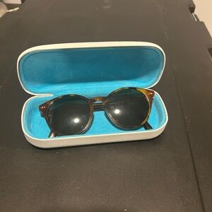 Warby Parker Brown Sunglasses with Dark Lenses
